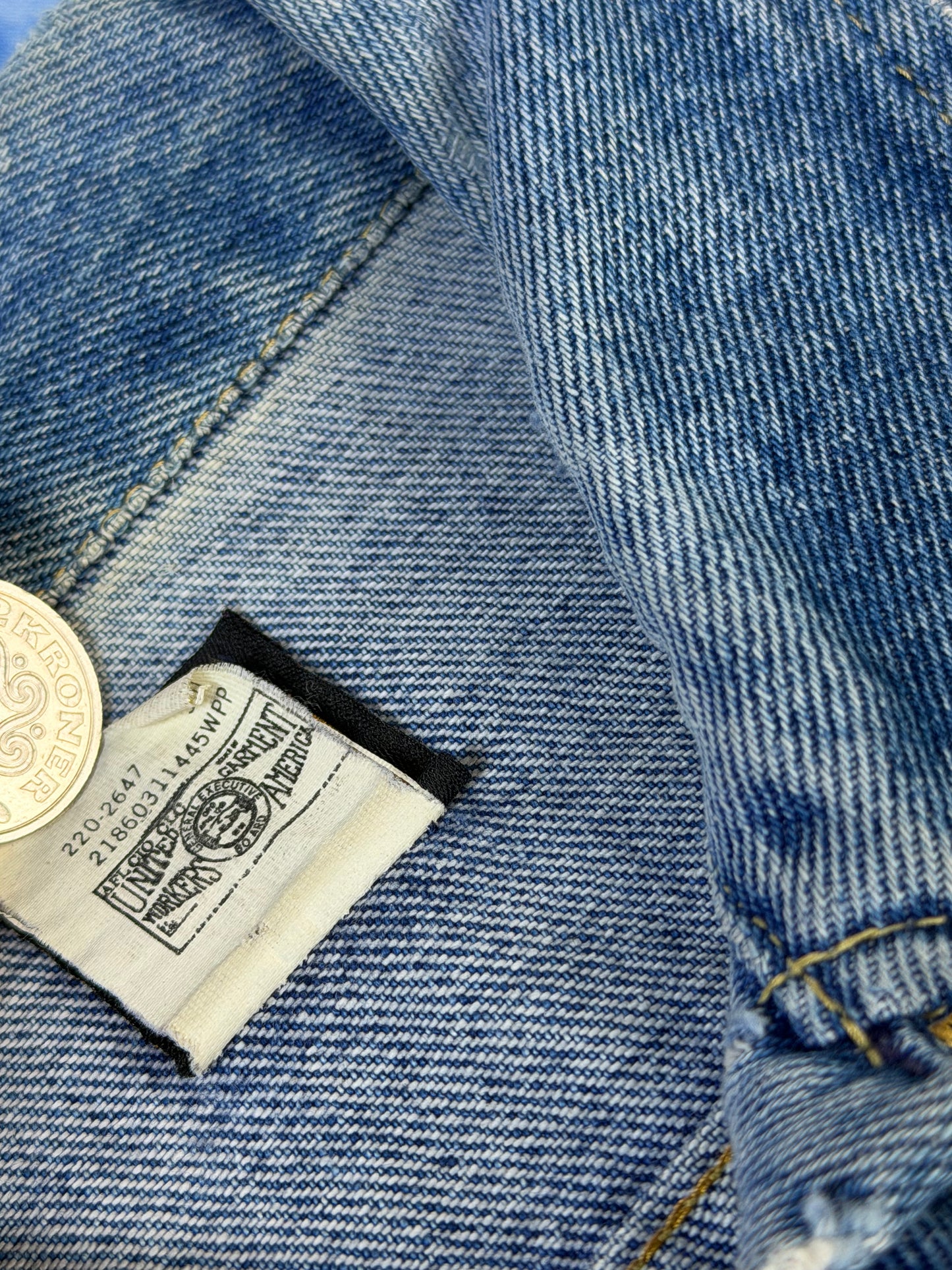 Kurtka Jeansowa Lee Made in USA 70s-80s S/M