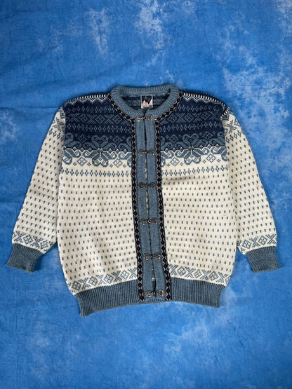 Sweter Kardigan Wełniany  Dale of Norway 90s L