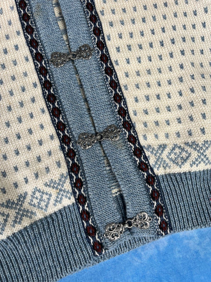 Sweter Kardigan Wełniany  Dale of Norway 90s L