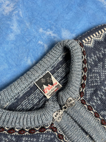 Sweter Kardigan Wełniany  Dale of Norway 90s L
