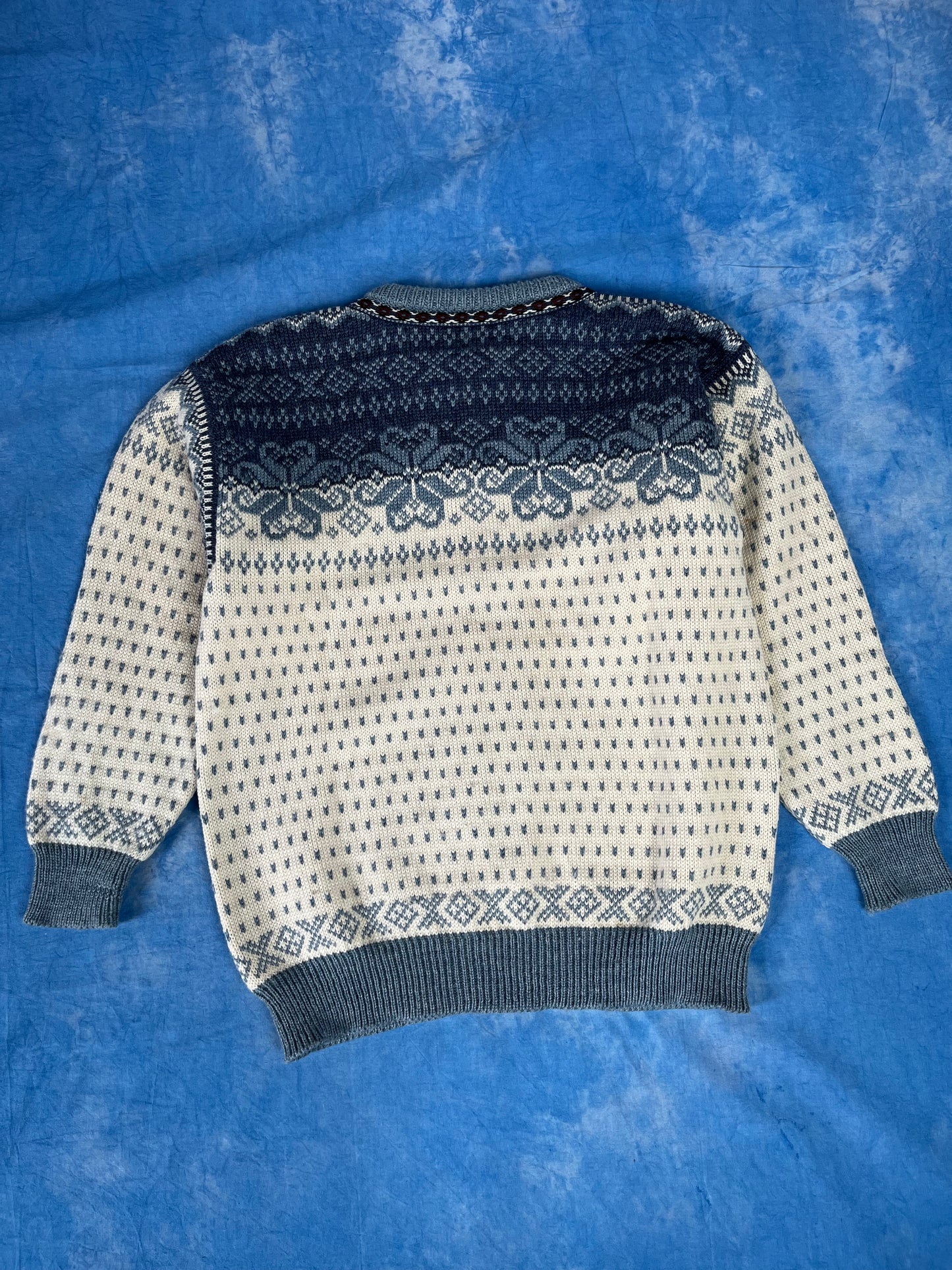 Sweter Kardigan Wełniany  Dale of Norway 90s L