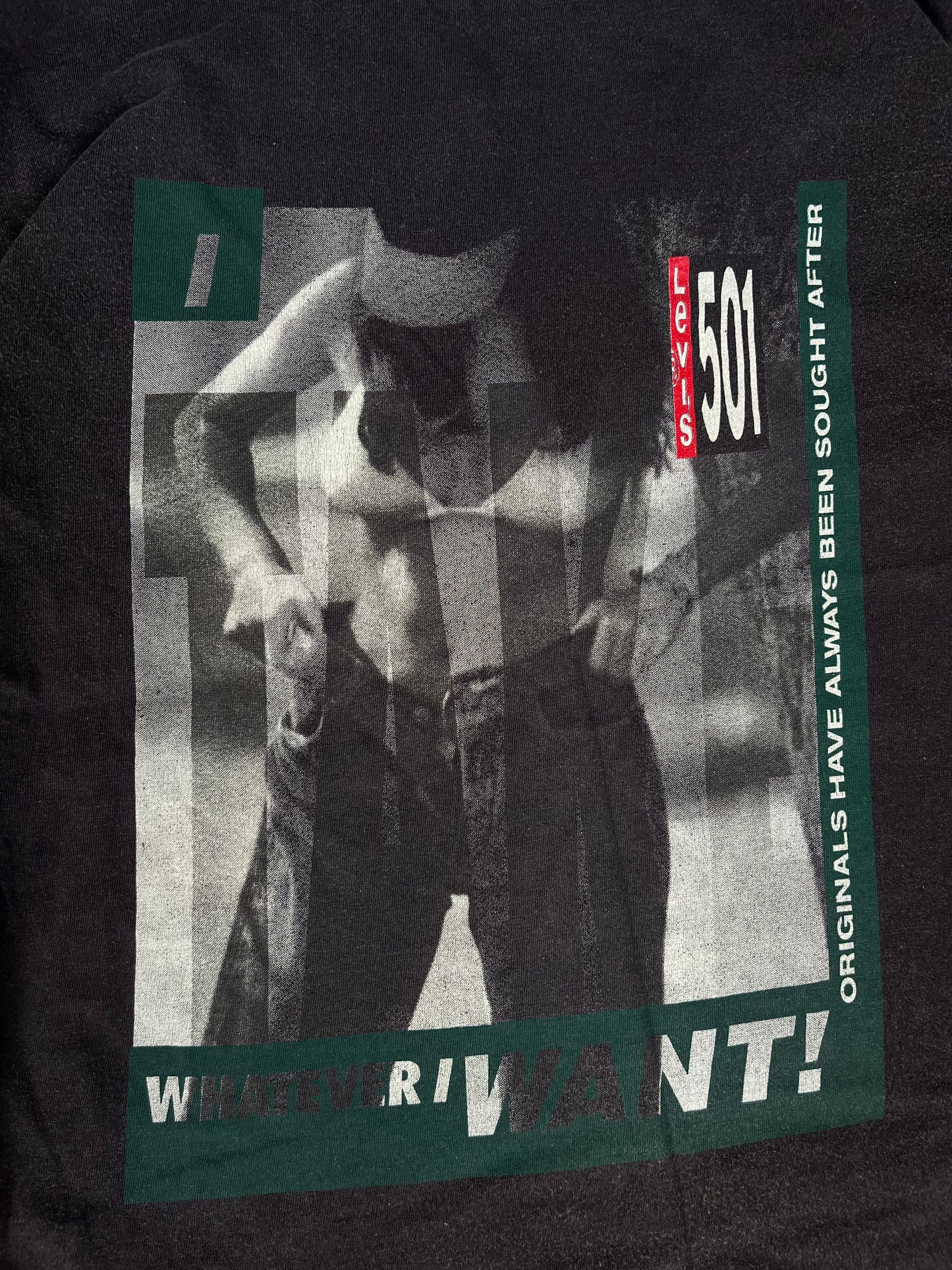 Koszulka Levi's 501 Whatever I Want 90s M