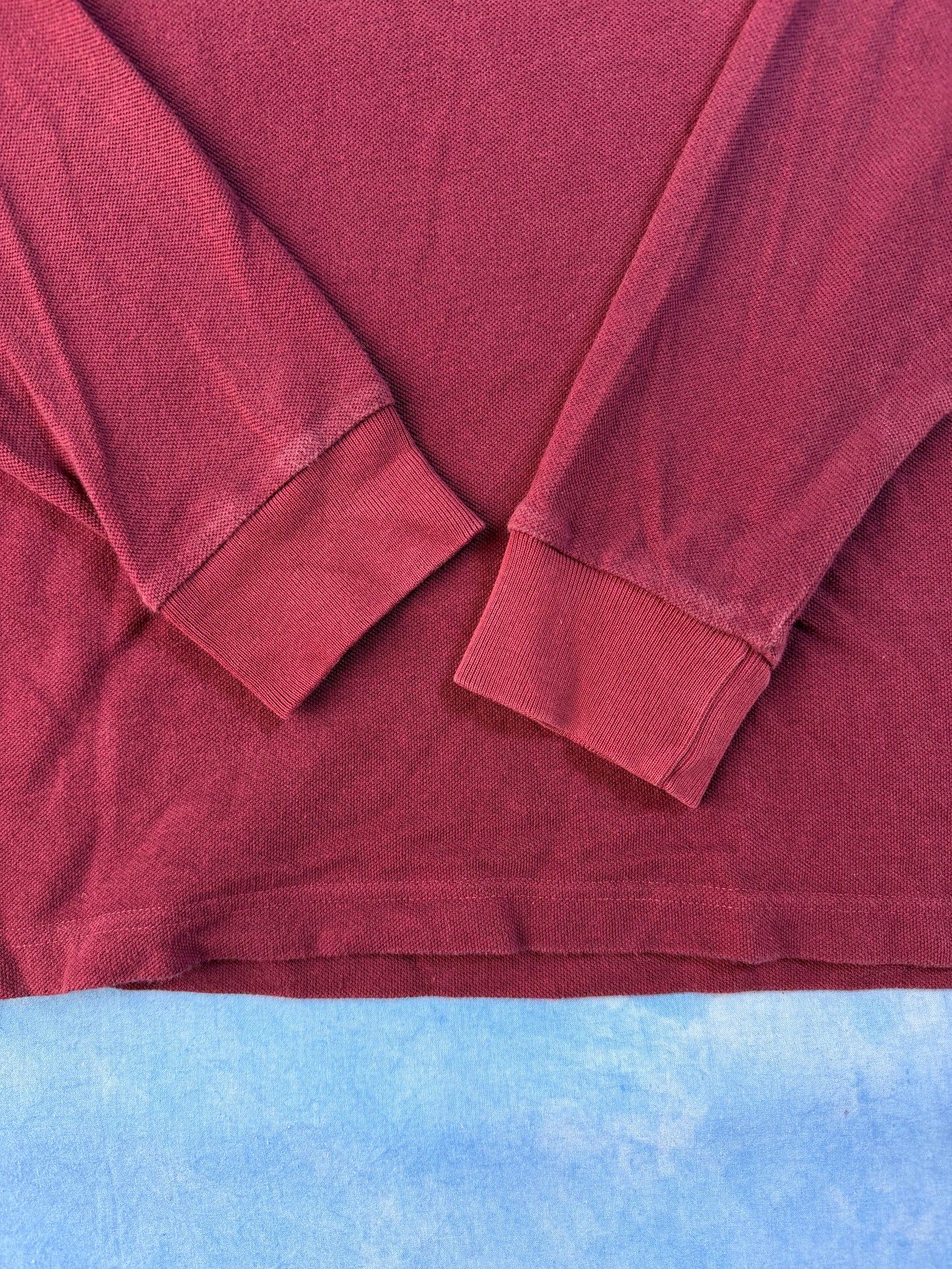 Koszulka Longsleeve Polo Fred Perry Burgundowa M