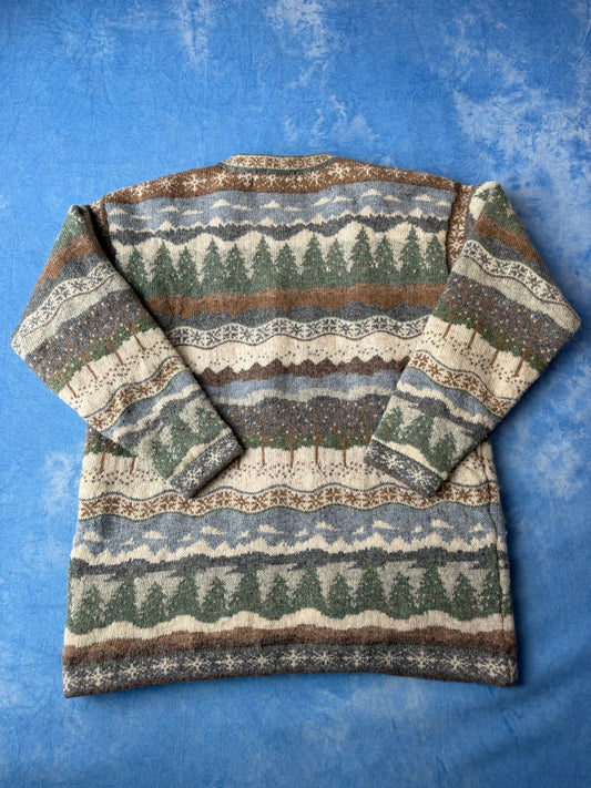 Icelandic 1997 Wool Cardigan L