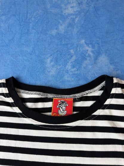 2000s Striped Long Sleeve M/L