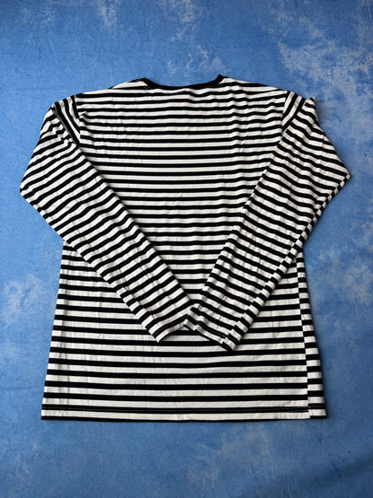 2000s Striped Long Sleeve M/L