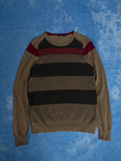 Sweterek w Paski Z Zegna M