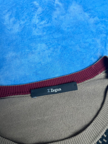 Sweterek w Paski Z Zegna M