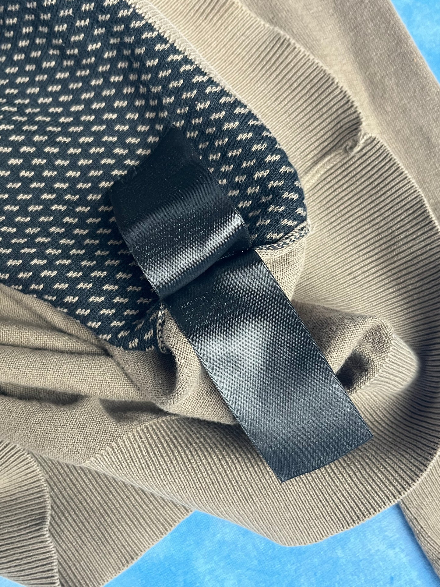 Sweterek w Paski Z Zegna M