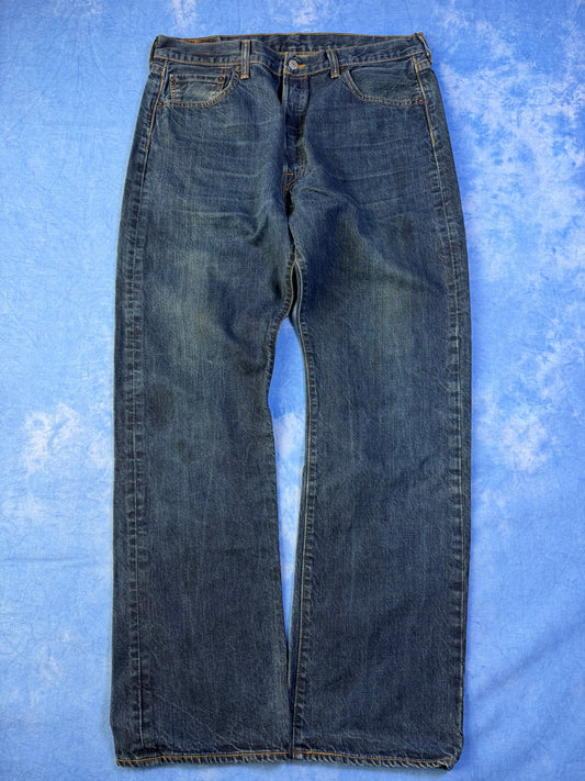 Jeansy Granatowe Levi's 501 M/L