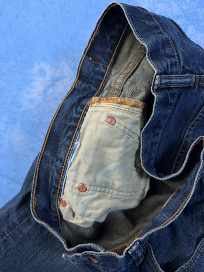 Jeansy Granatowe Levi's 501 M/L