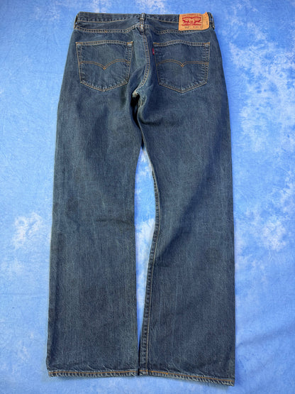 Jeansy Granatowe Levi's 501 M/L