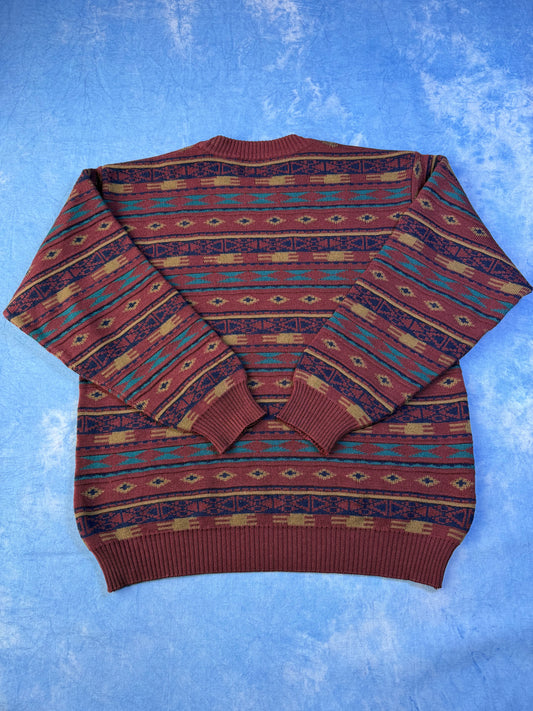 90s Jockey Wool Sweater L