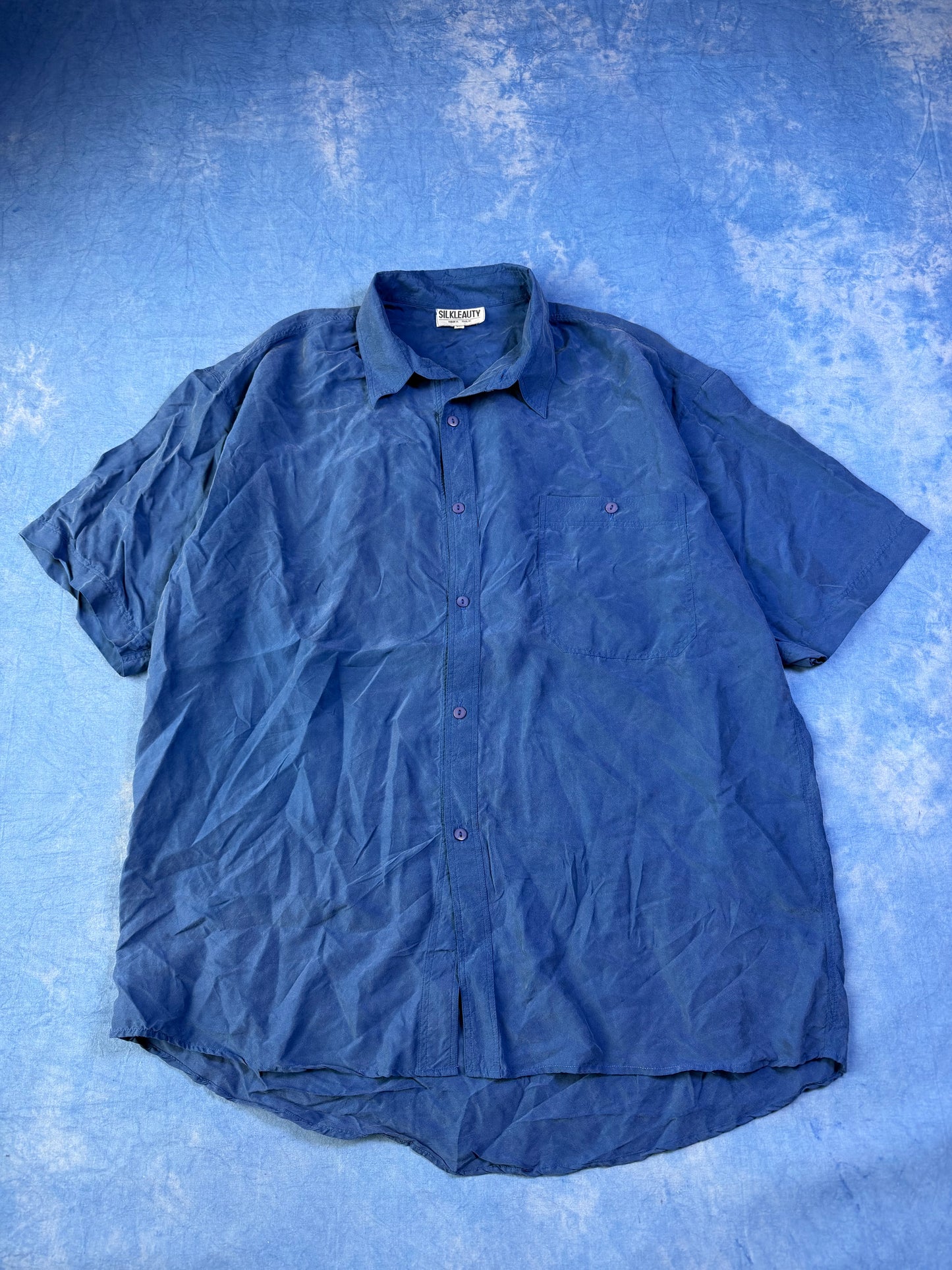 Koszula Jedwabna 90s XL/XXL