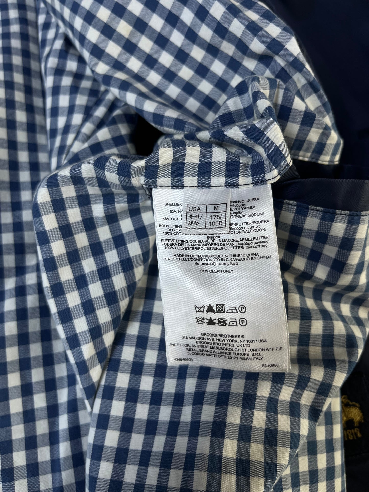 Lekka Kurtka Bosmanka Brooks Brothers Main Line M