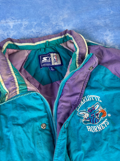 Kurtka Starter x Charlet Hornets NBA 80s/90s XL
