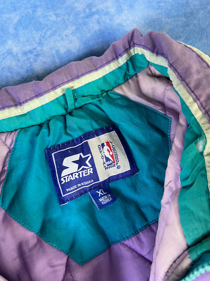 Kurtka Starter x Charlet Hornets NBA 80s/90s XL
