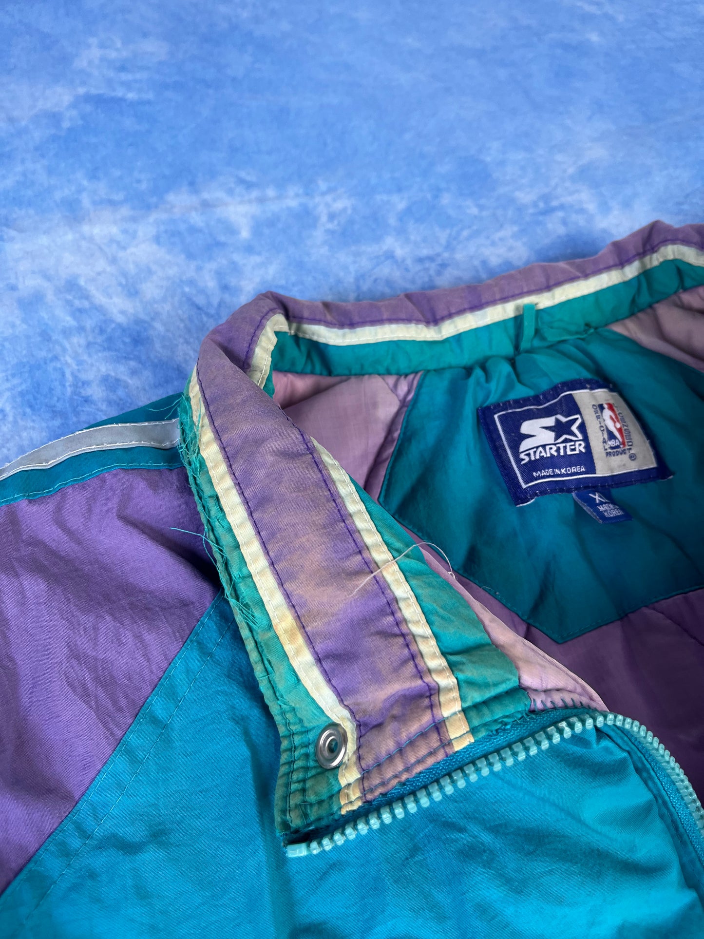 Kurtka Starter x Charlet Hornets NBA 80s/90s XL