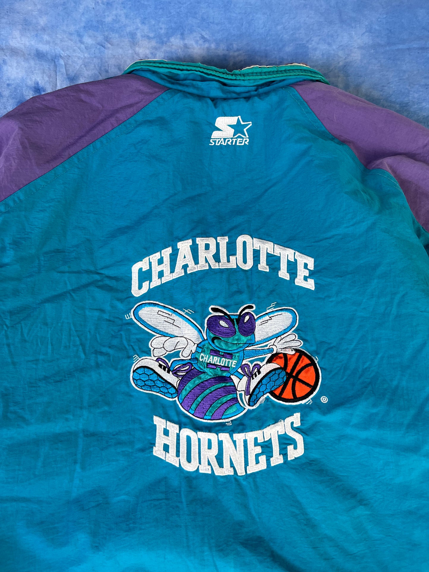 Kurtka Starter x Charlet Hornets NBA 80s/90s XL