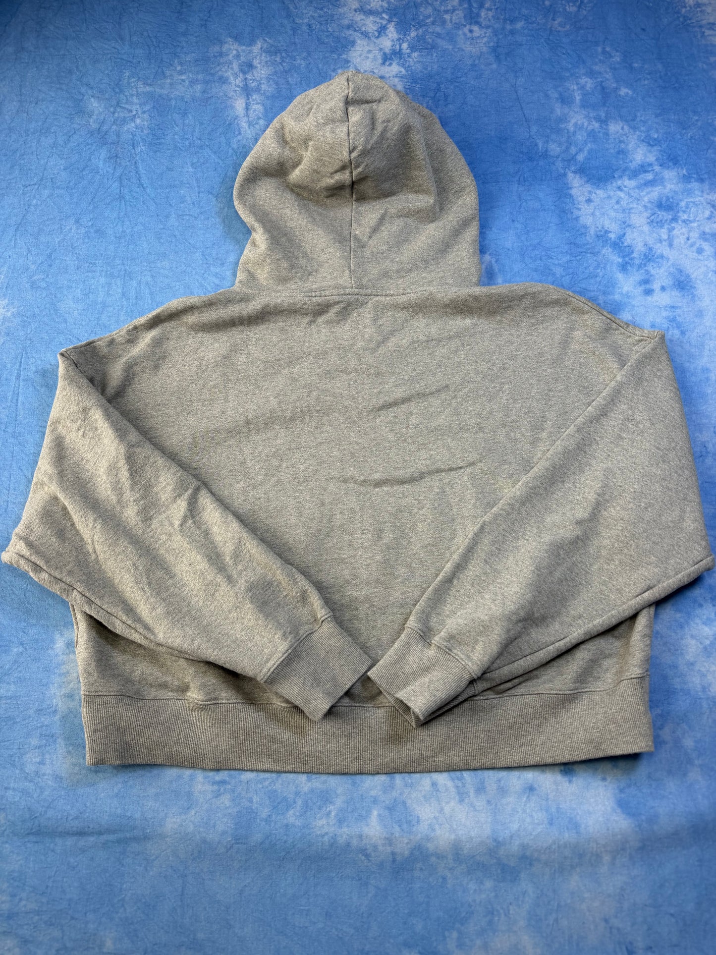 Bluza z Kaputrem Szara Boxy Made in Portgual Oversized