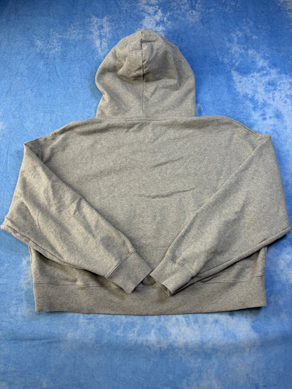 Bluza z Kaputrem Szara Boxy Made in Portgual Oversized