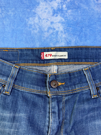 Damskie Jeannsy Dzwony Levi's 479 z 2000s M