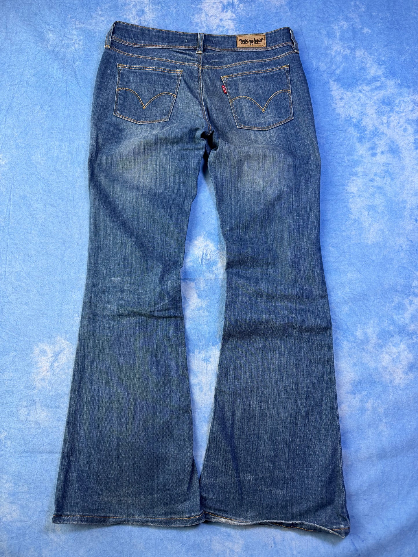 Damskie Jeannsy Dzwony Levi's 479 z 2000s M