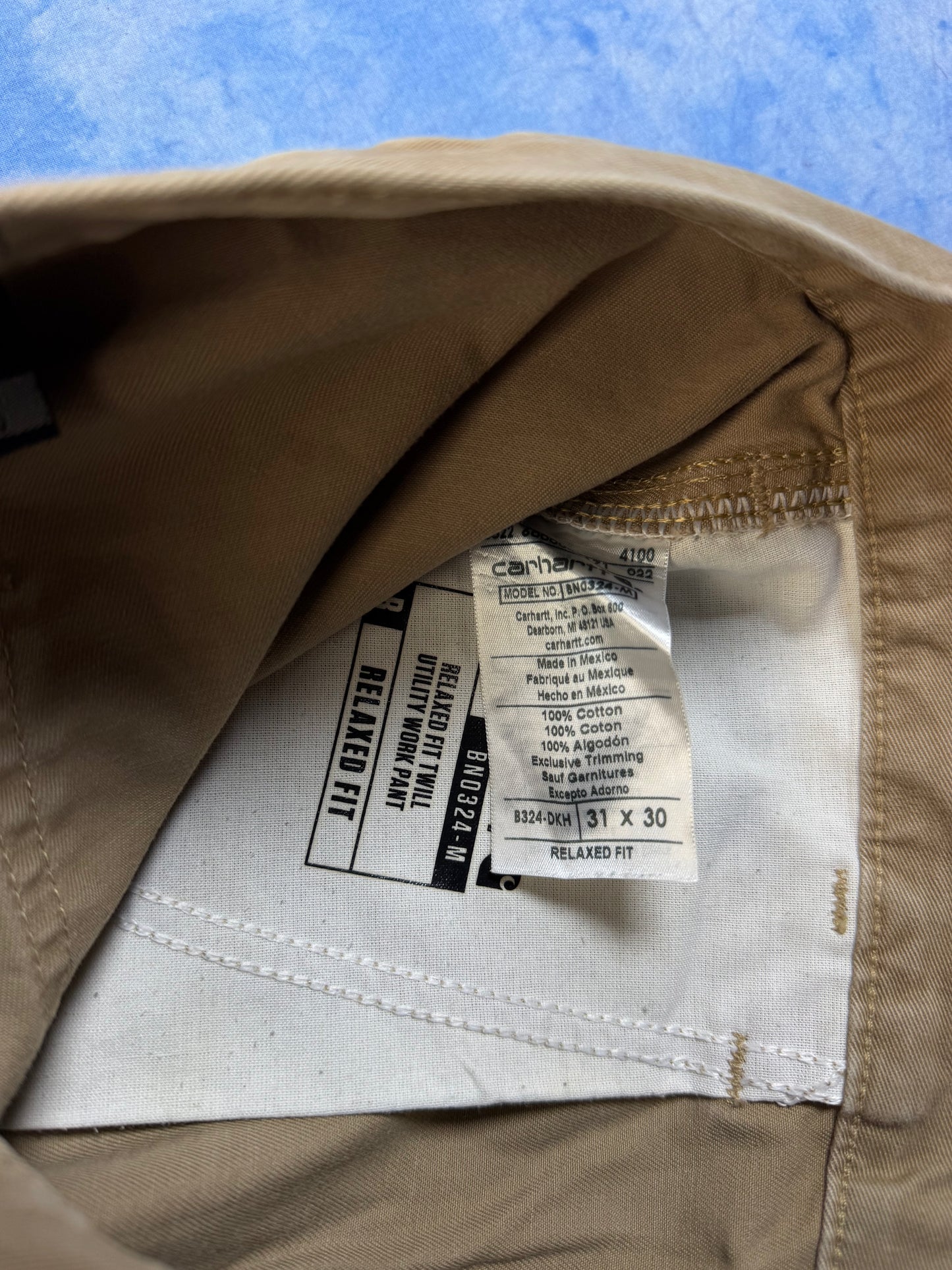 Spodnie Carhartt Single Knee 2000s M