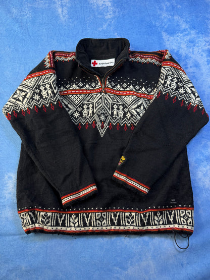 Sweterek Dale of Norway x Norges Røde Kors 90s XL
