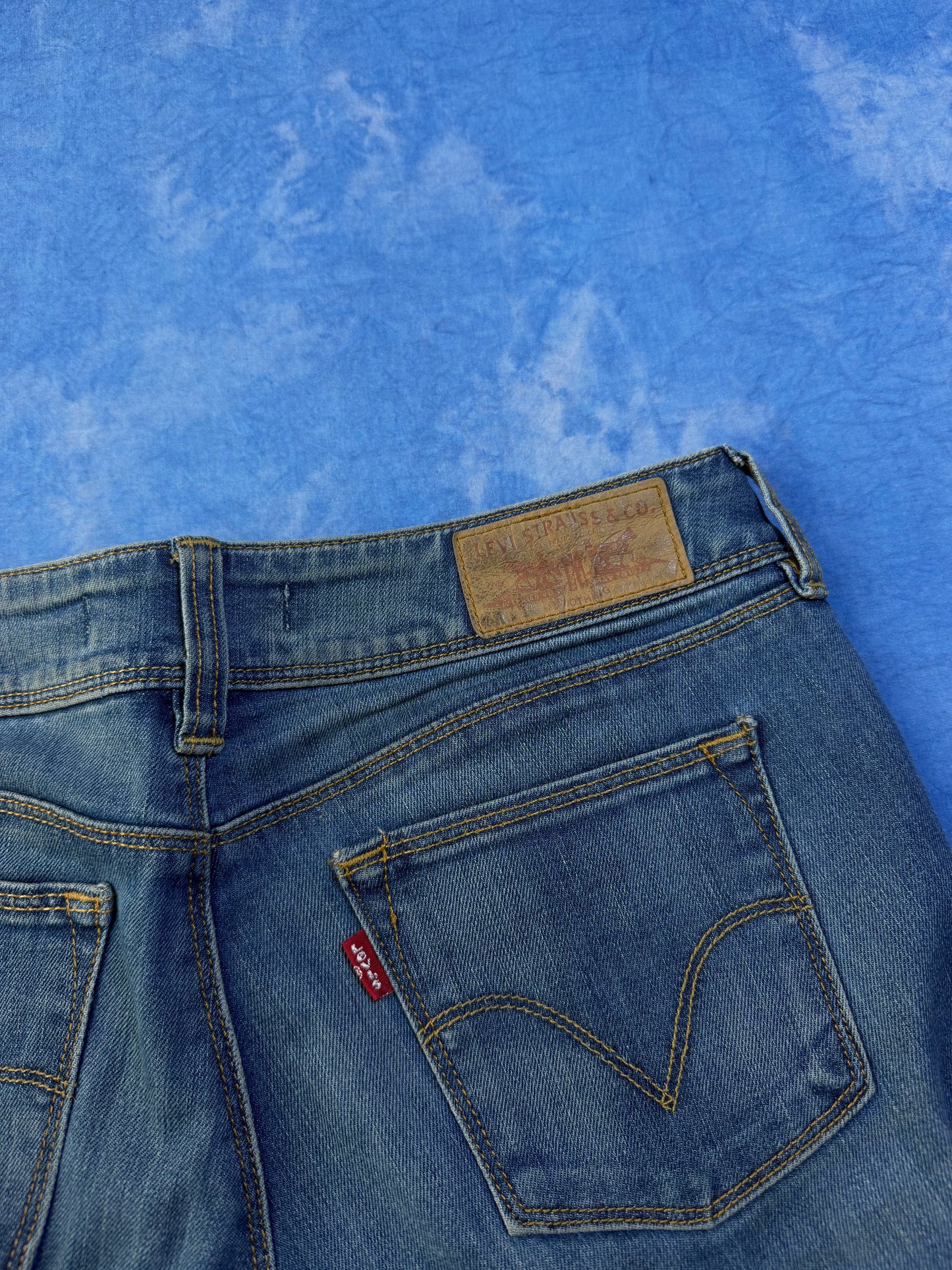 Damskie Jeansy Dzwony Levi's 479 2000s M