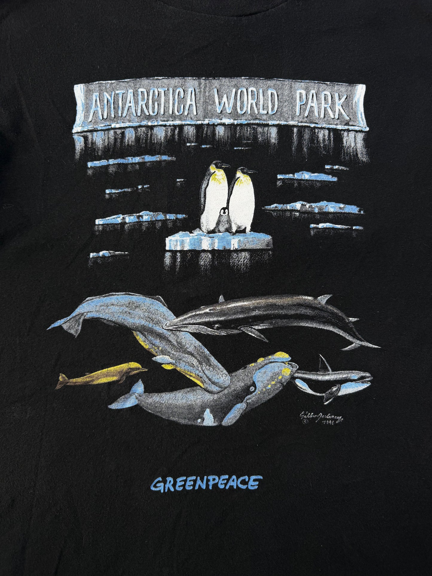Koszulka Greenpeace x Antartica World Park 1998 M
