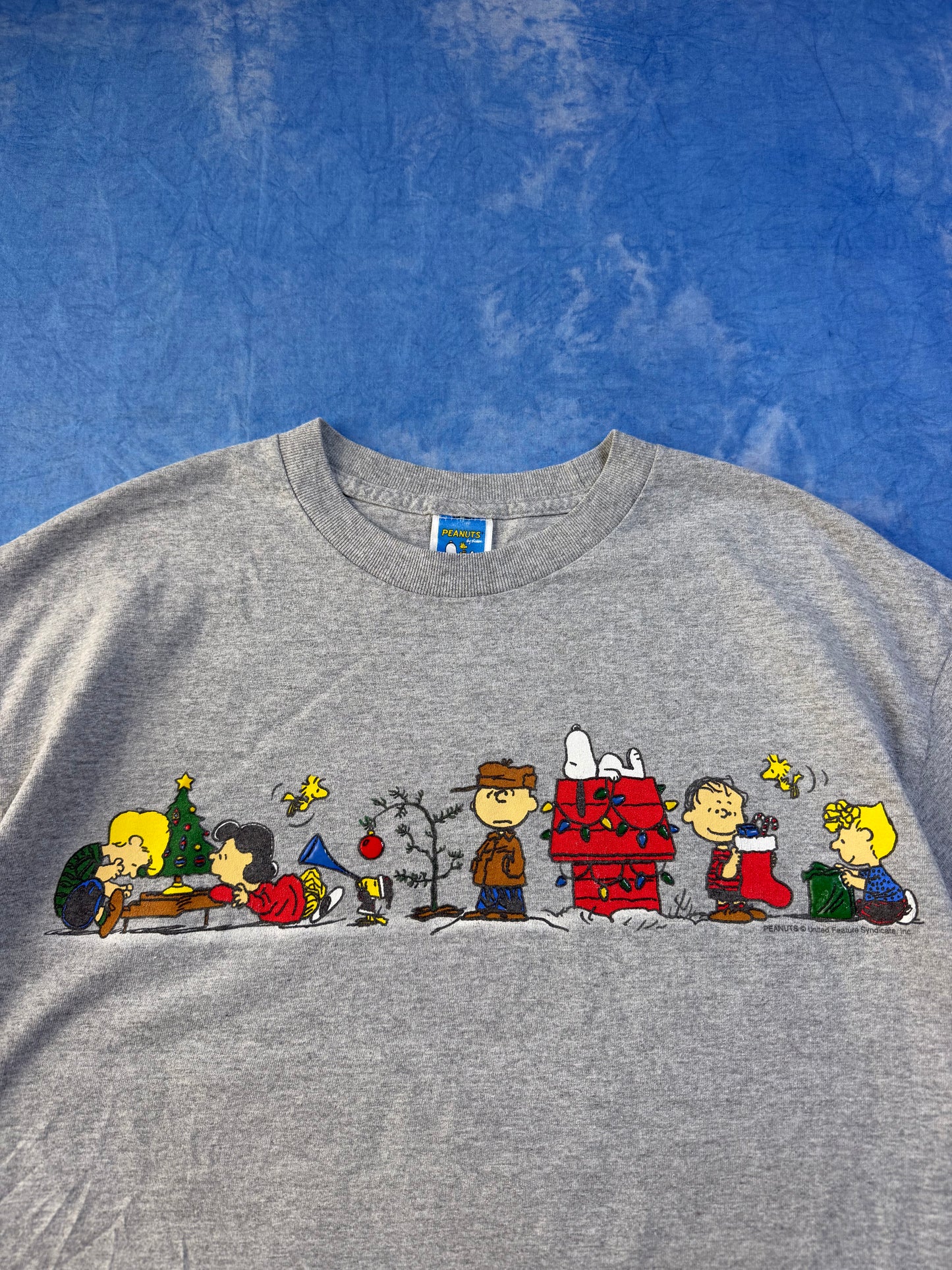 Koszulka Peanuts Christmas 2000s L