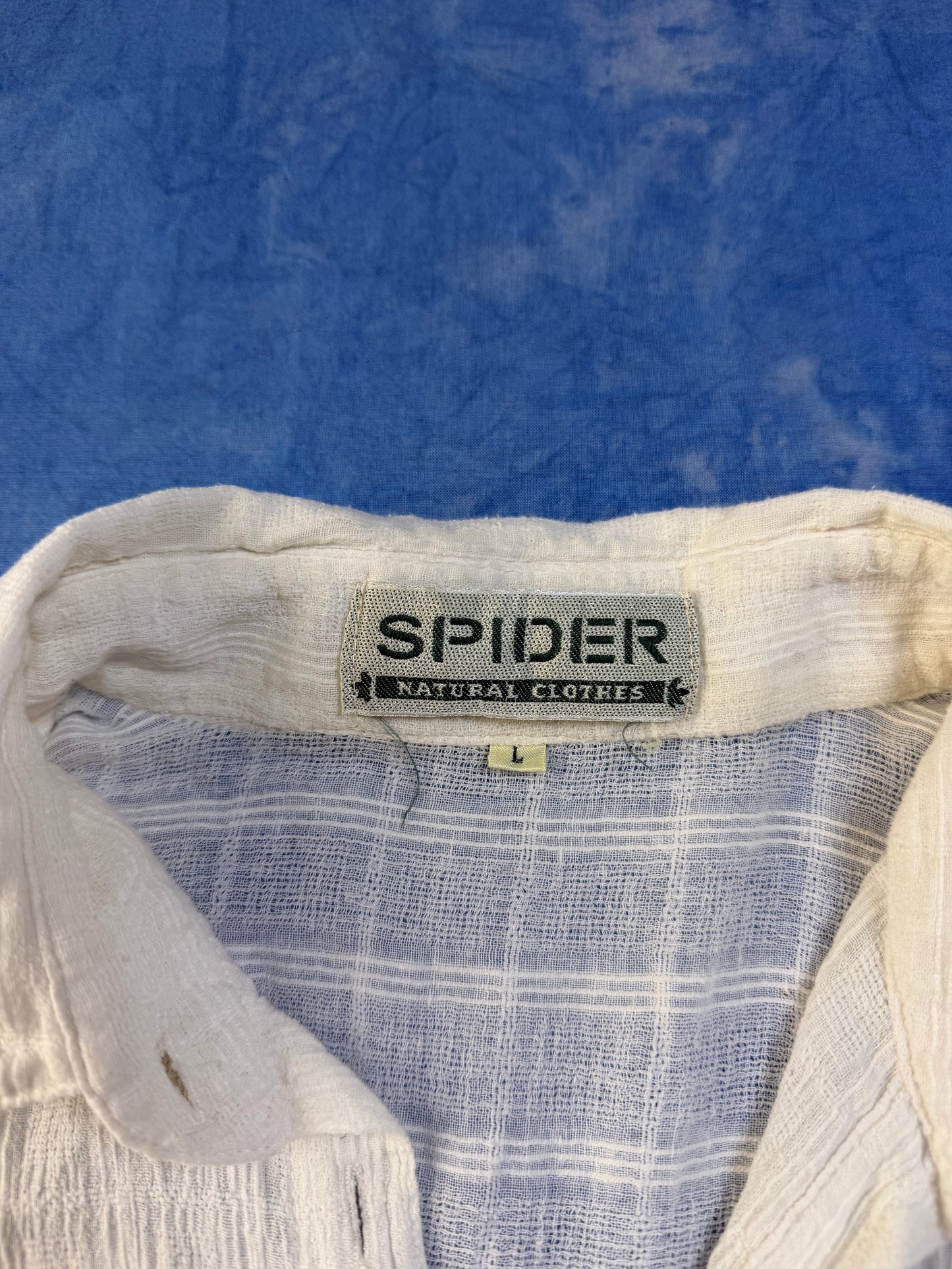 Koszula Bawełniana Spider 90s L