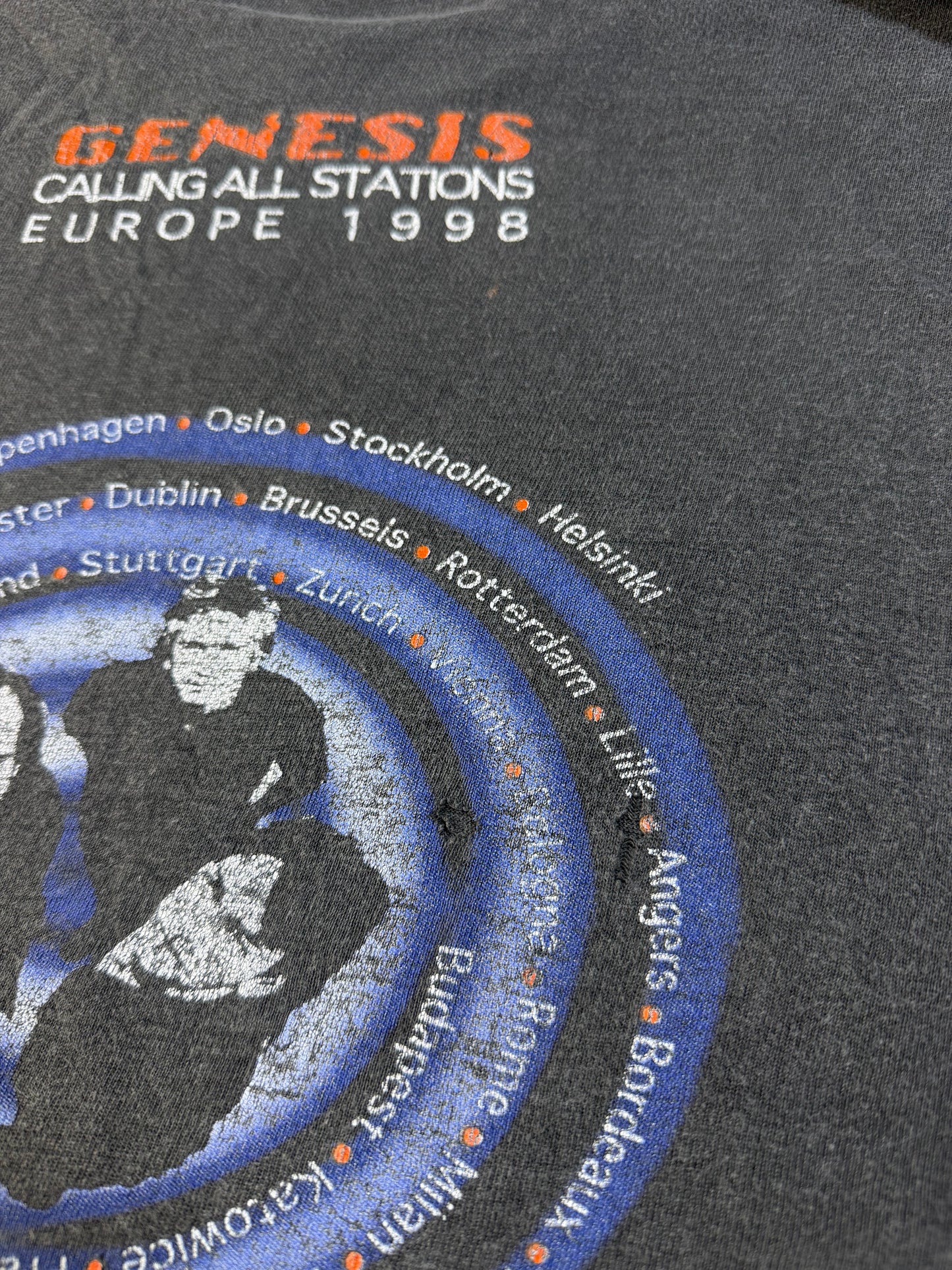 Koszulka Genesis - Calling All Stations Europe Tour 1998 L/XL