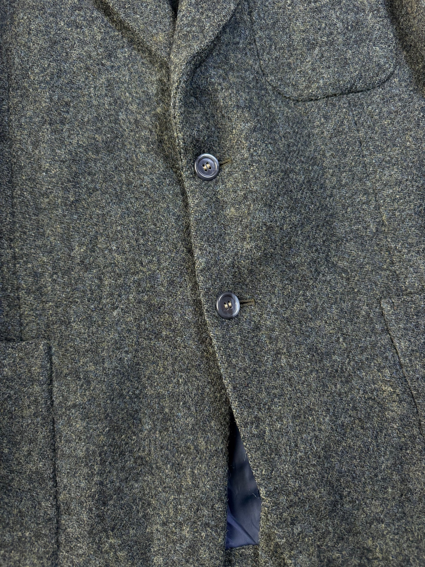 Marynarka Wełniana Harris Tweed 90s M