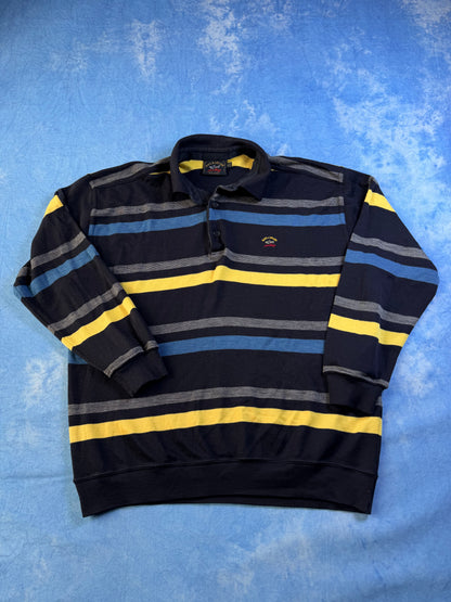 Wełniany Sweterek Polo Paul & Shark 2000s XL