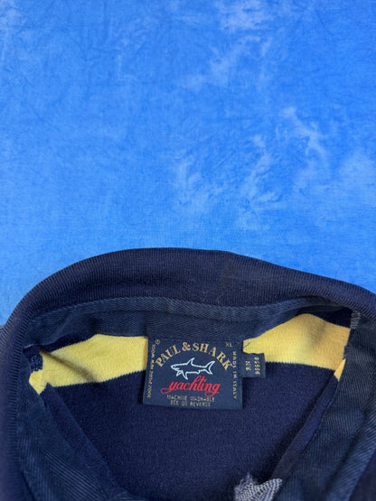 Wełniany Sweterek Polo Paul & Shark 2000s XL