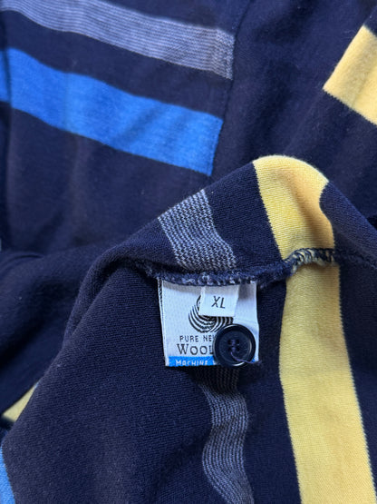 Wełniany Sweterek Polo Paul & Shark 2000s XL