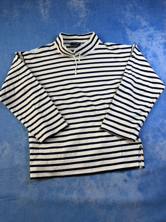 Saint James Striped Sweatshirt Made in France 90s S