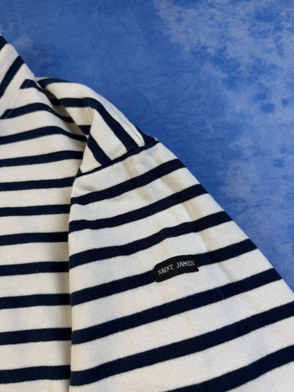 Bluza w Paski Saint James Made in France 90s S
