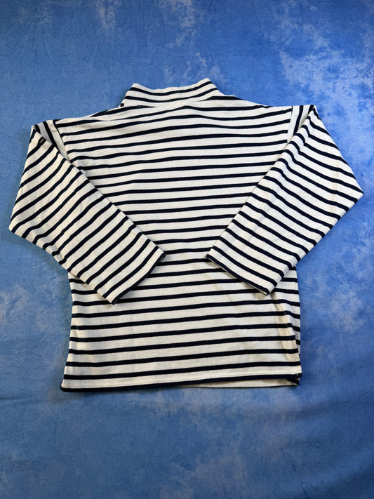 Saint James Striped Sweatshirt Made in France 90s S