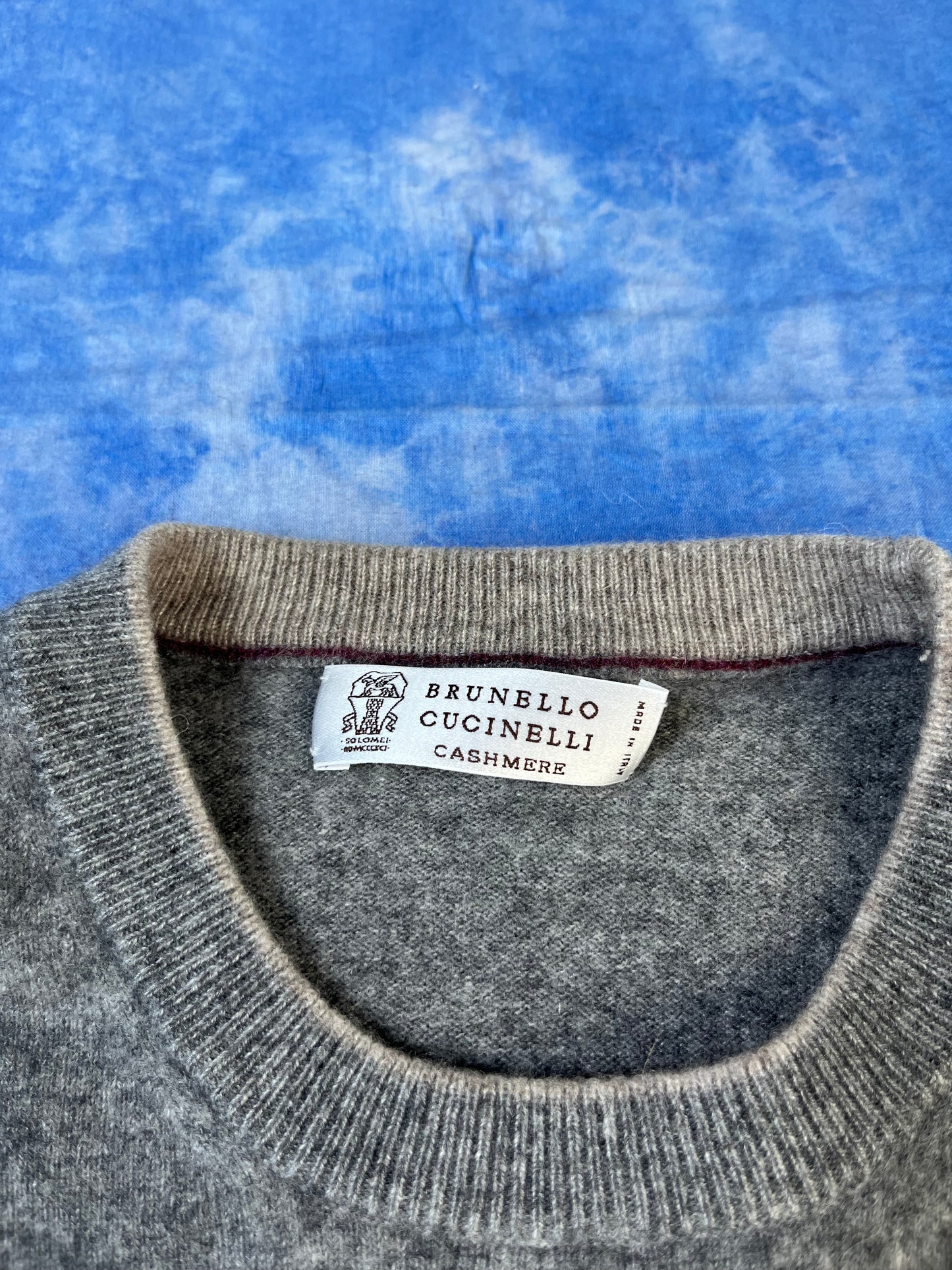 Sweterek Kaszmirowy Brunello Cucinelli L/XL