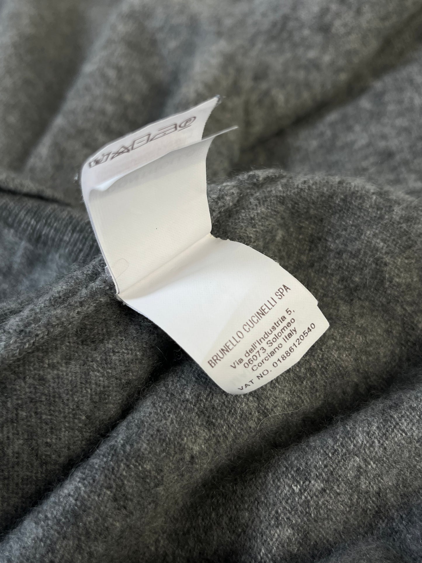 Sweterek Kaszmirowy Brunello Cucinelli L/XL