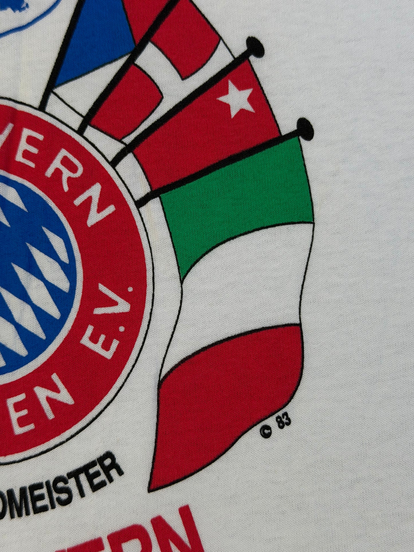FC Bayern München 1983 Fan Jersey XS/S