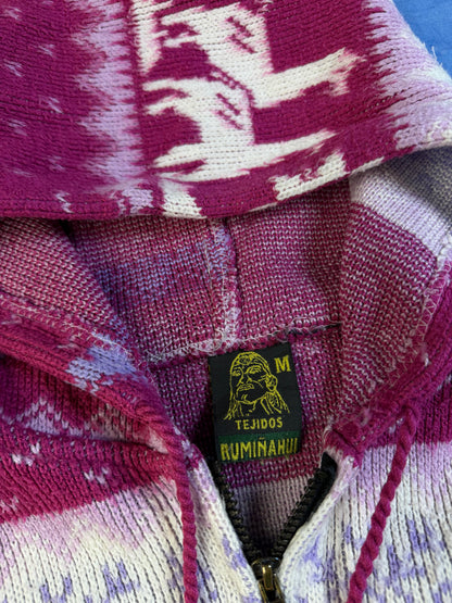 Tejidos Ruminahui Hand Made in Ecuador 90s Wool Sweater M