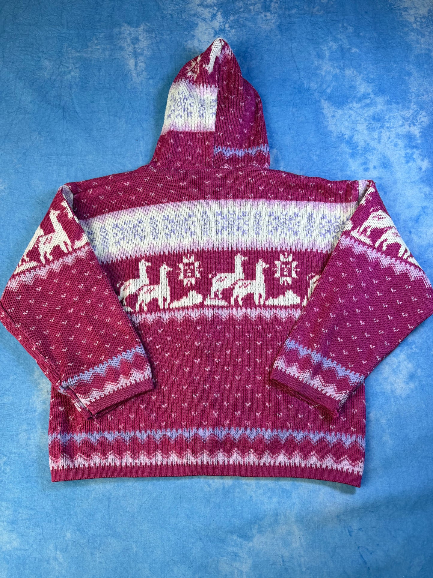 Tejidos Ruminahui Hand Made in Ecuador 90s Wool Sweater M
