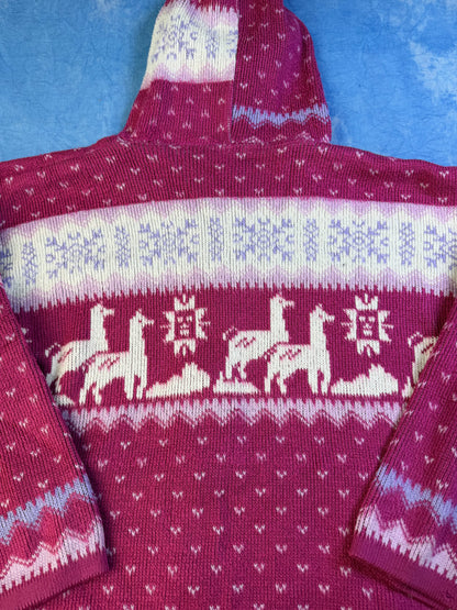 Tejidos Ruminahui Hand Made in Ecuador 90s Wool Sweater M