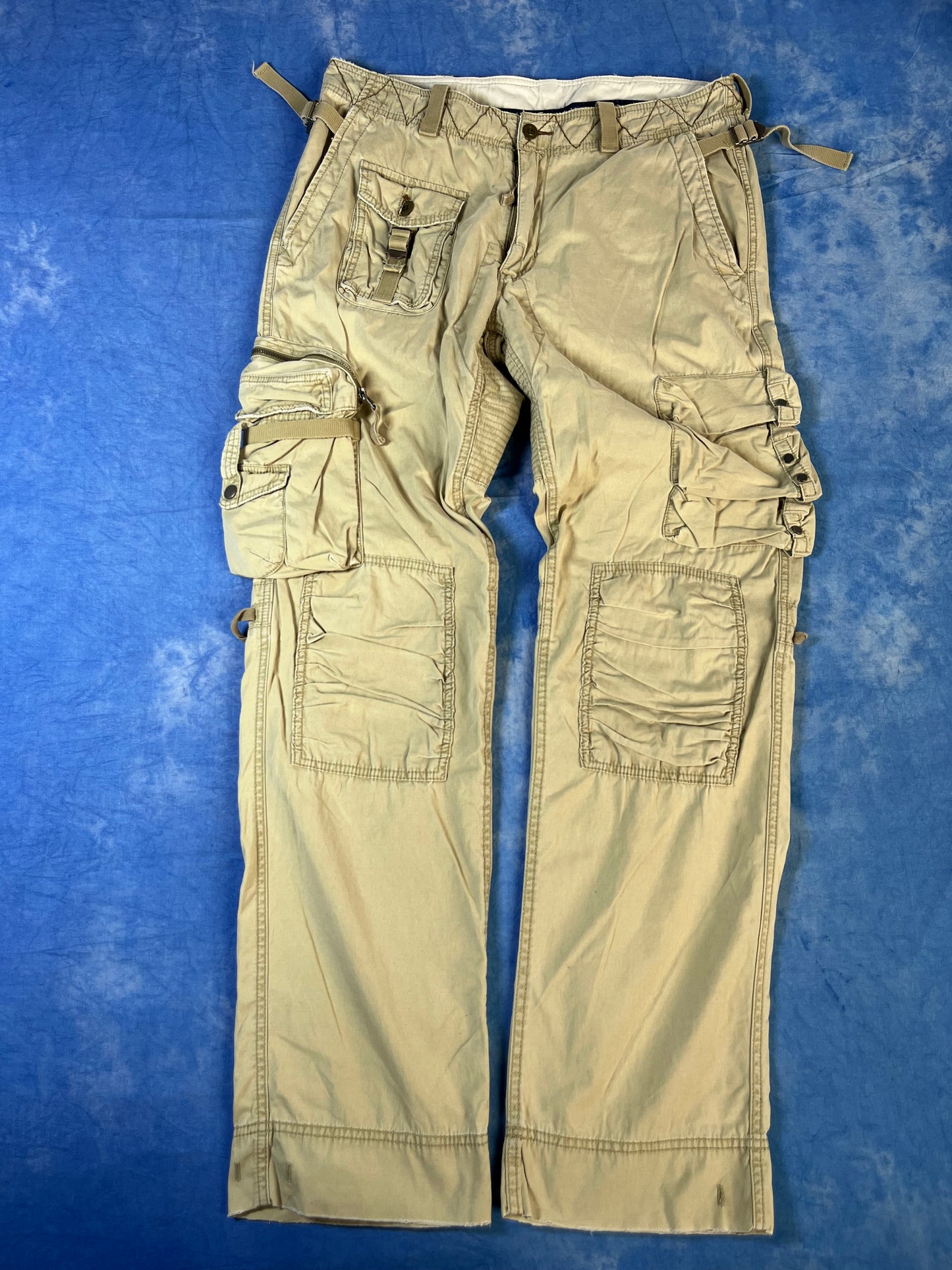 Spodnie Cargo Polo Ralph Lauren 90s L
