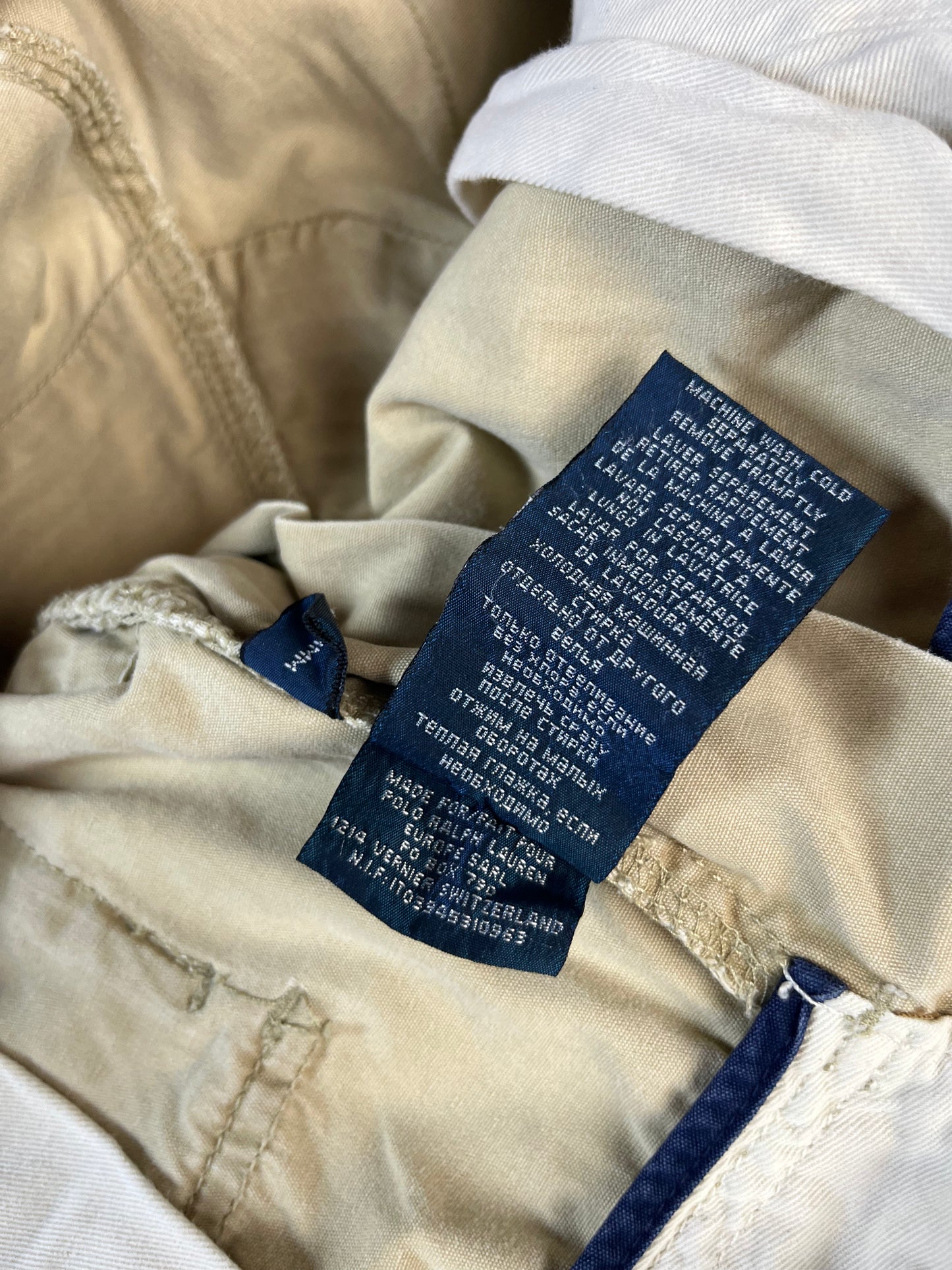 Spodnie Cargo Polo Ralph Lauren 90s L
