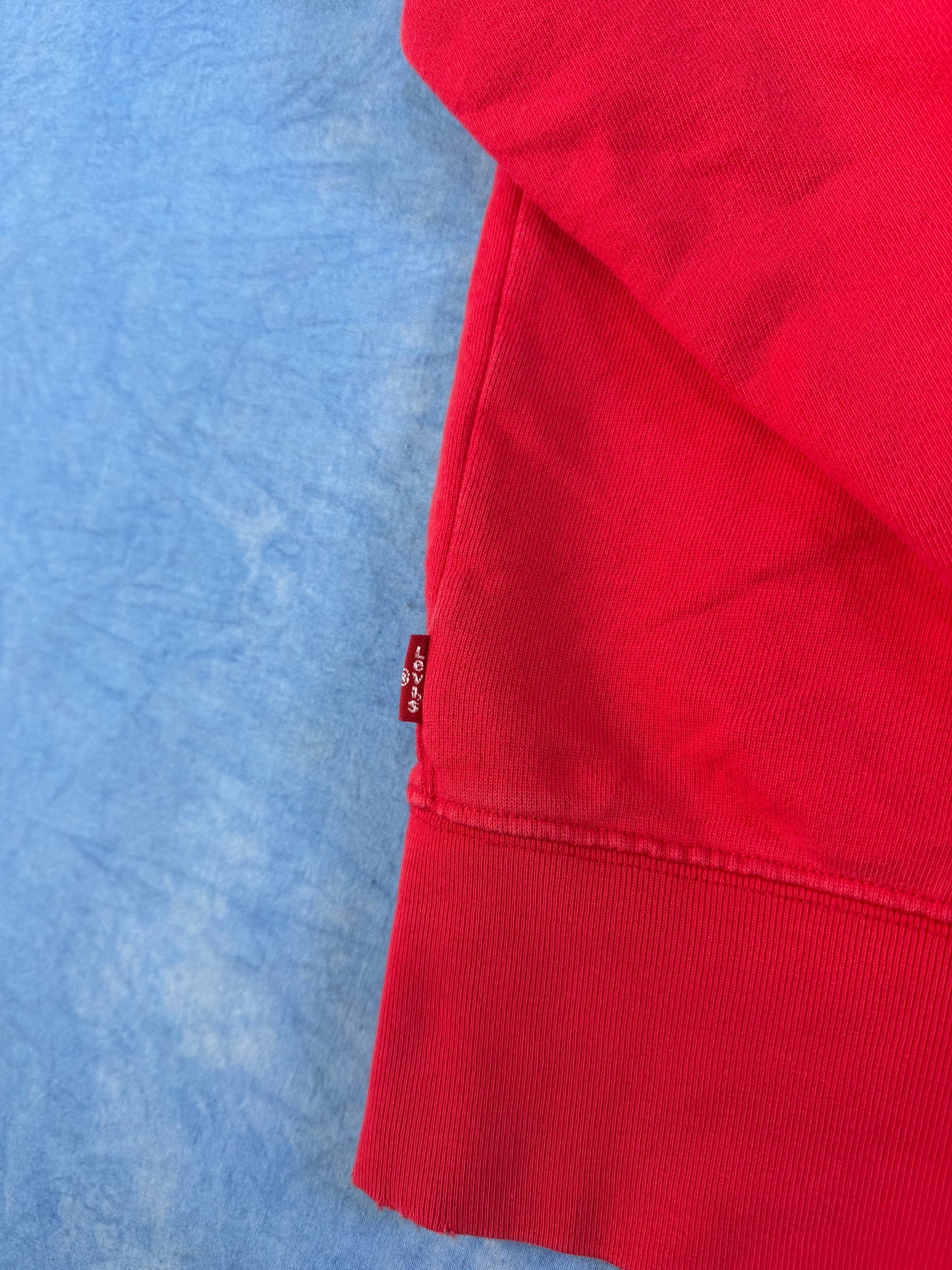 Zip Bluza z Kapturem Levi's Czerwona 2009 XL